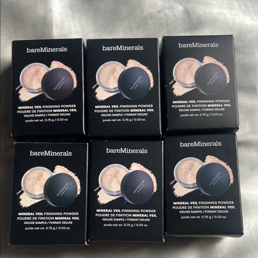 X6 BareMinerals Mini Mineral Veil Makeup Finishing Powder Original